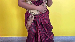 Desi housewife gets fucked by her husband in public
