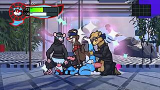 Endless Ninja Gangbang in Gay Hentai Game