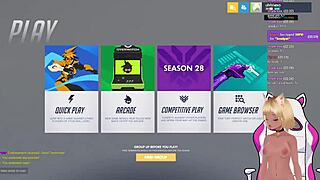 Vtuber Lewdneko Plays Overwatch And Gets Spanked Part 2