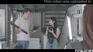 putalocura - la andaluza cachonda annie reis fucks her boyfriend and swallows his cum
