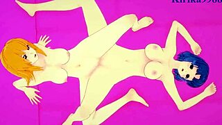 Kusuha mizuha and cagalli yula athha chitose and nine intense lesbian play