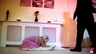 lovely masked slave getting rough missionary fuck from master 😈💦