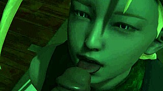 cammy from street fighter 6 in 3d hentai animation