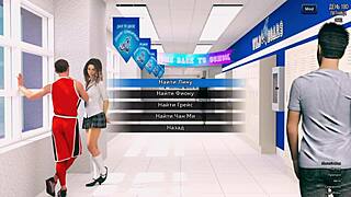 3D cartoon with big boobs and big cock in photo hunt game