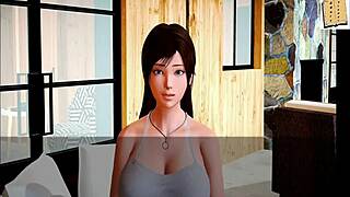 Hot redhead MILF with natural tits in homemade video