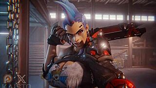 Junker Queen Dominates Thief with Intense Sex.