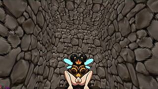 Slooter hentai game pornplay ep 1 - FUTANARI barbarian heroine saves by FUCKING monster girls