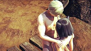 Kitty gets a boobjob and fucked in this game