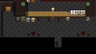 My sister was giving a blowjob outside under the balcony