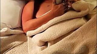 Mom Caught Masturbating While Watching Young Friend Jerk Off