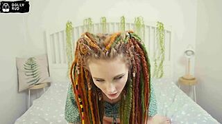 Yo, Dolly Rud’s stepsister with dreadlocks sucked and got pounded so good!