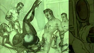 Man, these vintage erotic drawings got me hooked big time.