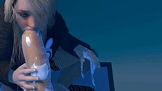 3D Hentai Busty Girls Suck and Fuck Futa Teens