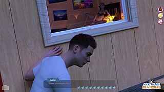 I caught Belle masturbatin' with her dildo, helpin' the hotties in ep7 with cumshots and 3some fun.