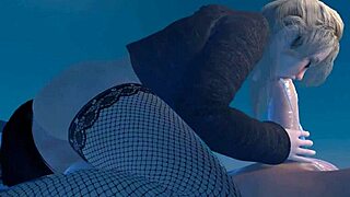 3D Hentai Busty Girls Suck and Fuck Futa Teens