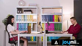 Sexy Nikki Fox Wants To Deepthroat Monster Cock In Office Fantasy