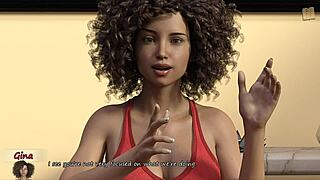 i watch gina touch her pussy in yoga pants