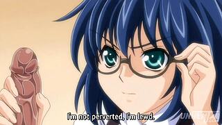 busty teen 18+s fighting for a lucky man in hentai uncensored subtitled