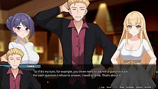 Aya Bent Over for Blowjob and Cowgirl Ride.