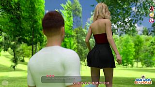 I caught Belle masturbatin' with her dildo, helpin' the hotties in ep7 with cumshots and 3some fun.