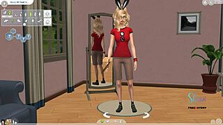 yo, just crafted this indian teen sim girl for fun. she looks so real in this 3d setup!