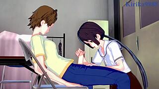 yo, hanako honda and chisato higuchi in wild futanari hentai action! 🔥