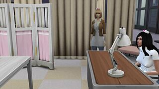 prison school unfolds in a hospital setting with anime hentai elements