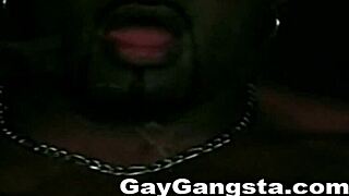 interracial gays group sex in gym 😈