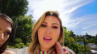 Gia Derza and Paige Owens Take Dredd in Interracial Anal