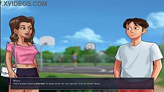 This is a continuation of the animated porn series Summer time saga