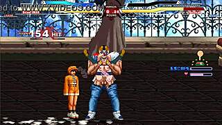 Brian battles Selcer in hentai cumshot sex