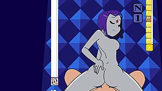 ppppu raven tt in an intriguing hentai cartoon adventure.