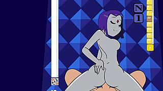 ppppu raven tt in an intriguing hentai cartoon adventure.