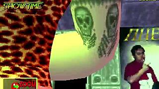 Dancing eyes: risque 3D puzzle game from Namco with anime elements.