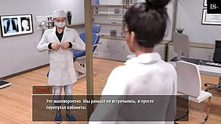 A three woman experience with a doctor in a house raid scene