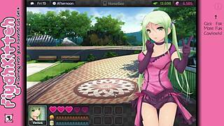 Ms High and Mighty Challenges Me in HuniePop Female Walkthrough 20