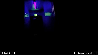 Sucked a big cock at a glory hole and got a facial