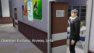 prison school unfolds in a hospital setting with anime hentai elements