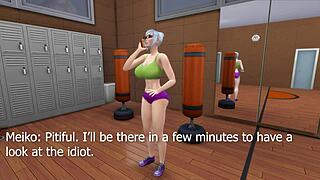 prison school unfolds in a hospital setting with anime hentai elements