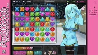 Ms High and Mighty Challenges Me in HuniePop Female Walkthrough 20