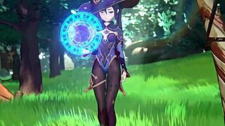 Check out this genshin impact 3d porn. Pregnant character getting sexy action.