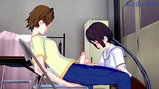 yo, hanako honda and chisato higuchi in wild futanari hentai action! 🔥