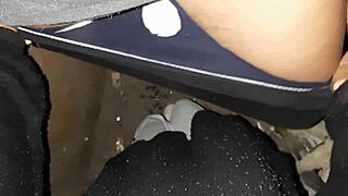 After a Walk, Two Strangers Village Girls Hotly Fucked With Dirty Talk in the Barn - Girls Fly Orgasm