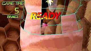 Dancing eyes: risque 3D puzzle game from Namco with anime elements.