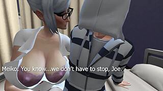 prison school unfolds in a hospital setting with anime hentai elements