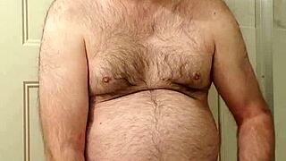Martin La Valle's solo play includes exhibitionism and cumming