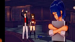 in hg champion of realms part 6, you meet the hellhound girl with big tits