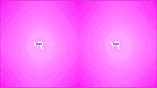 Beautiful Latina woman enjoying anal pleasure with a toy in VR