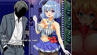H-game with big-boobed heroines and netorare scenes