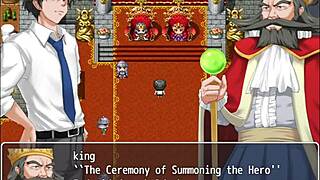 Two elf slaves help a king in a biblical quest